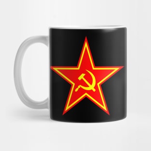 Star hammer sickle Mug